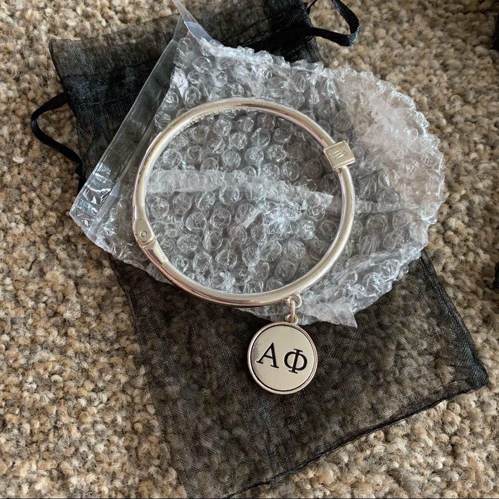 Ashley Bridget Alpha Phi bracelets in silver - 2!